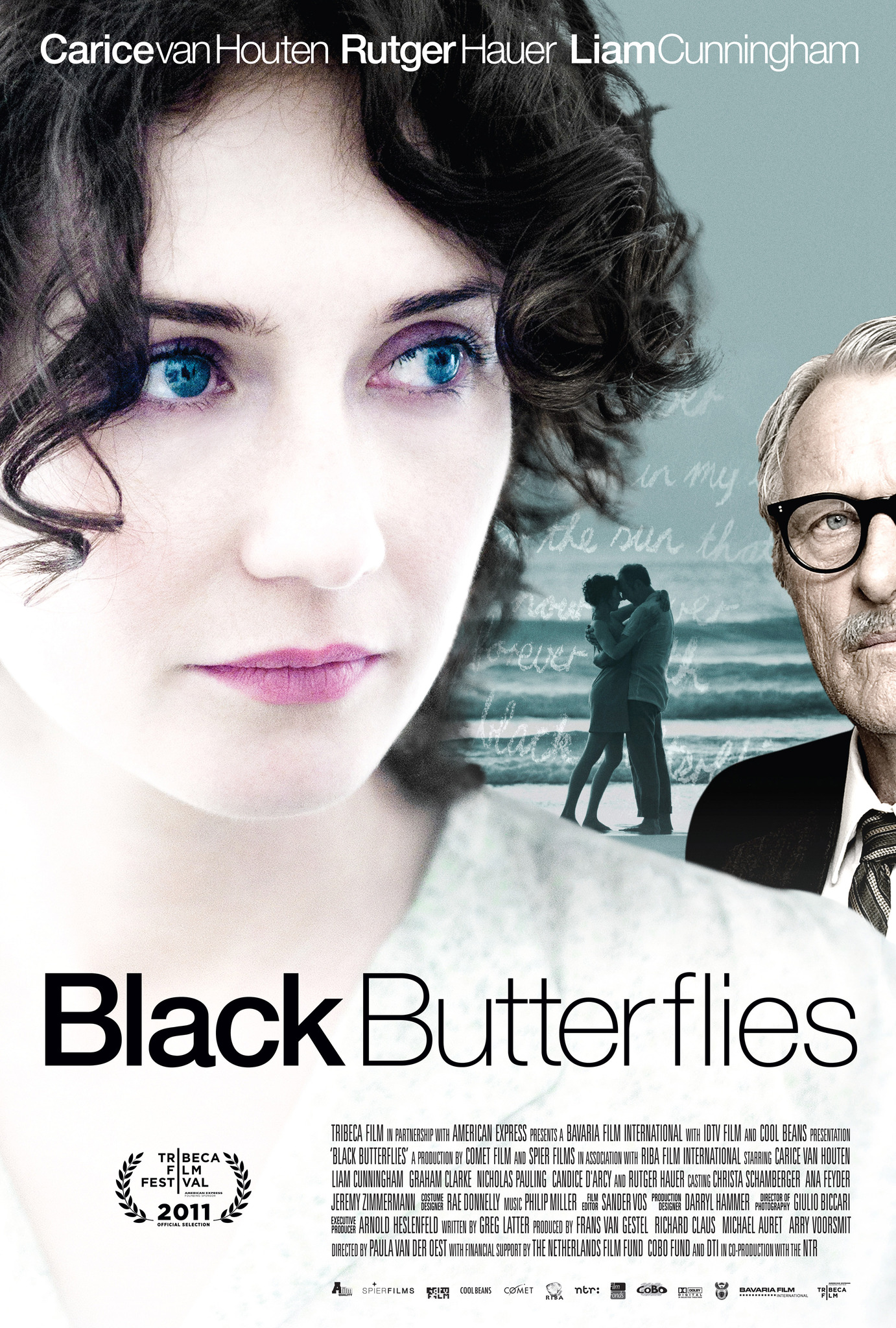 BLACK BUTTERFLIES Poster