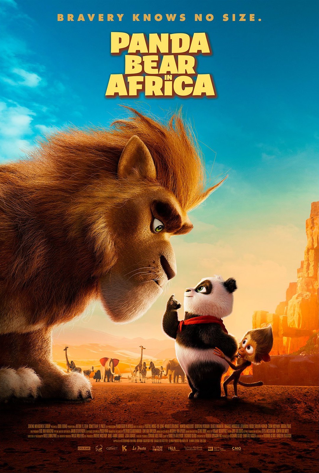 PANDA BEAR IN AFRICA Poster